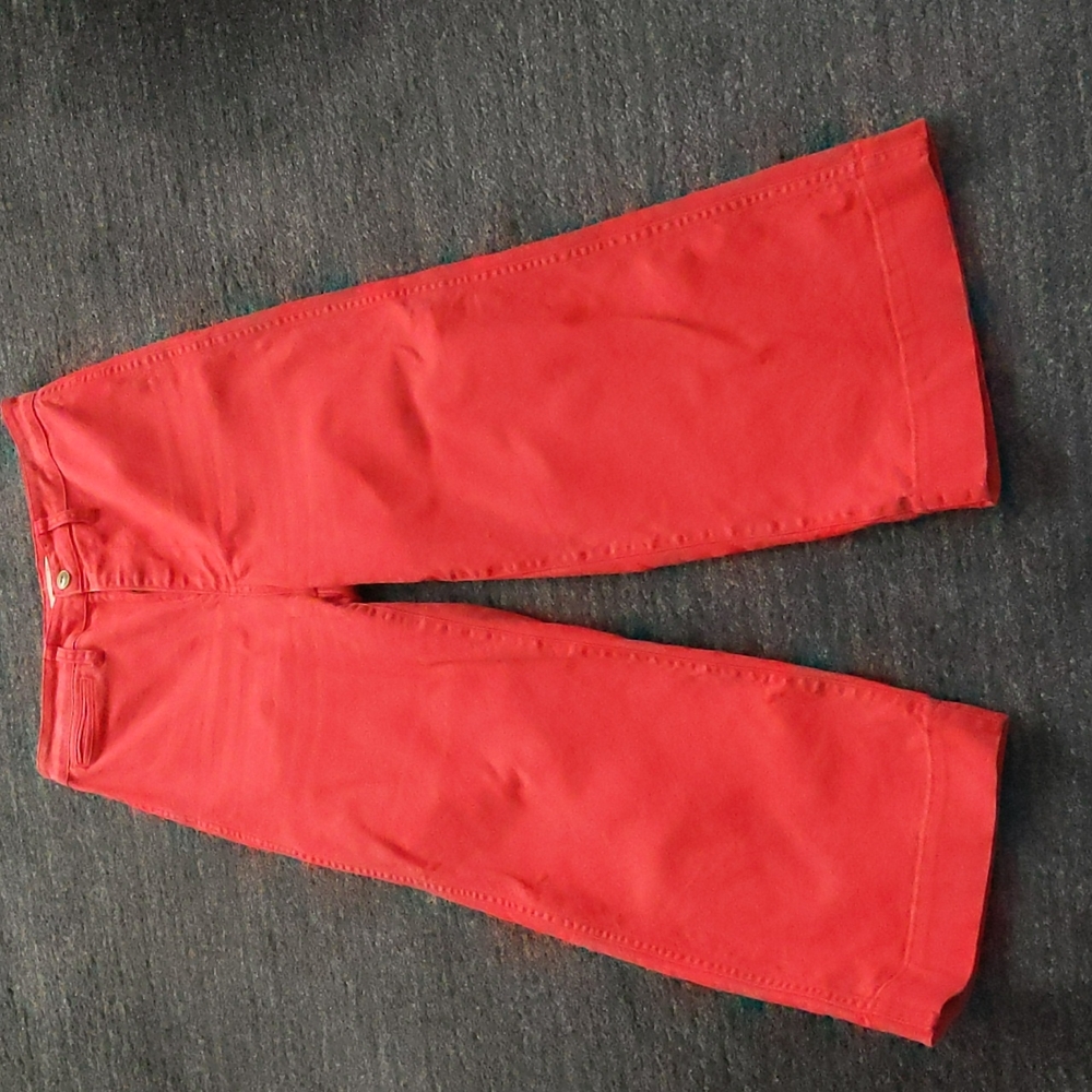 Red Madewell Emmett Crop Jeans